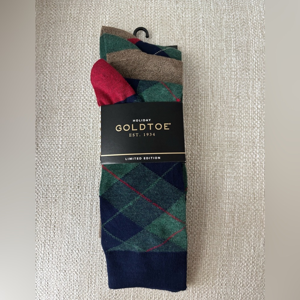 Men’s Holiday GoldToe Collection Socks